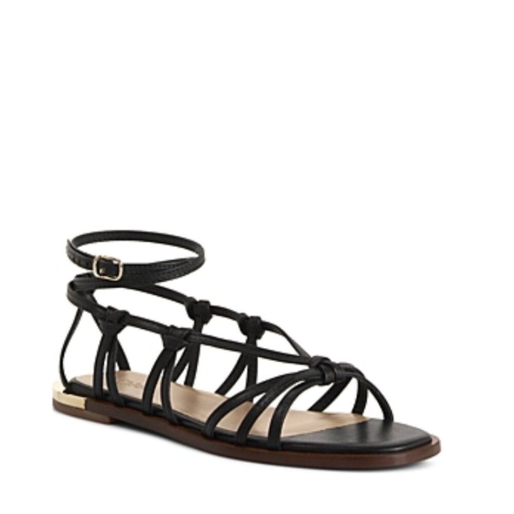 Chloe Slip on Thong Embellished Sandals,36W